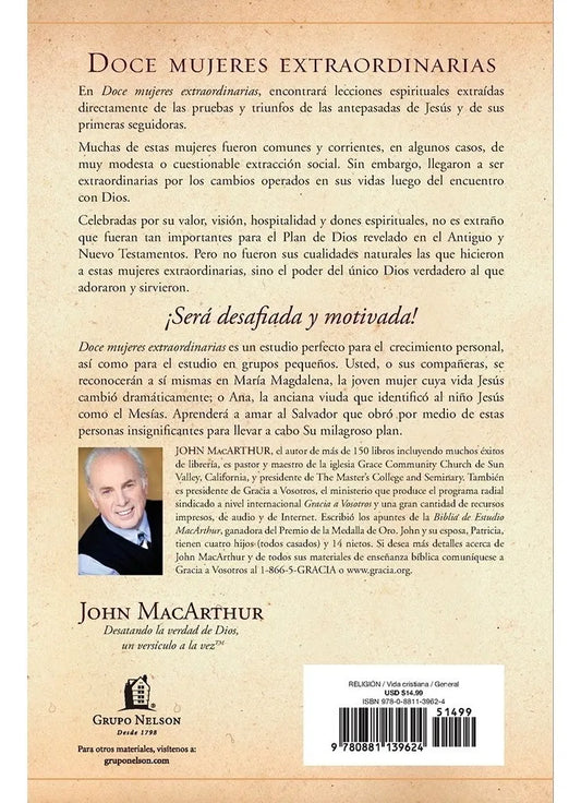Doce mujeres extraordinarias/ John Macarthur