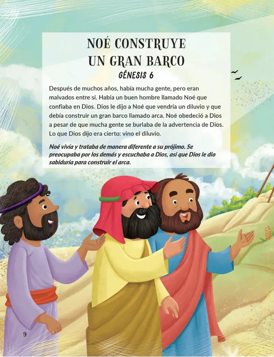 Biblia para niños sé amable