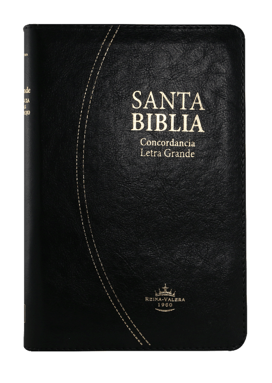 Biblia mediana letra grande / cierre e índice RV1960