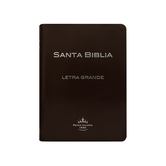 Biblia Mediana Letra Grande / Café / Indice / RV1960