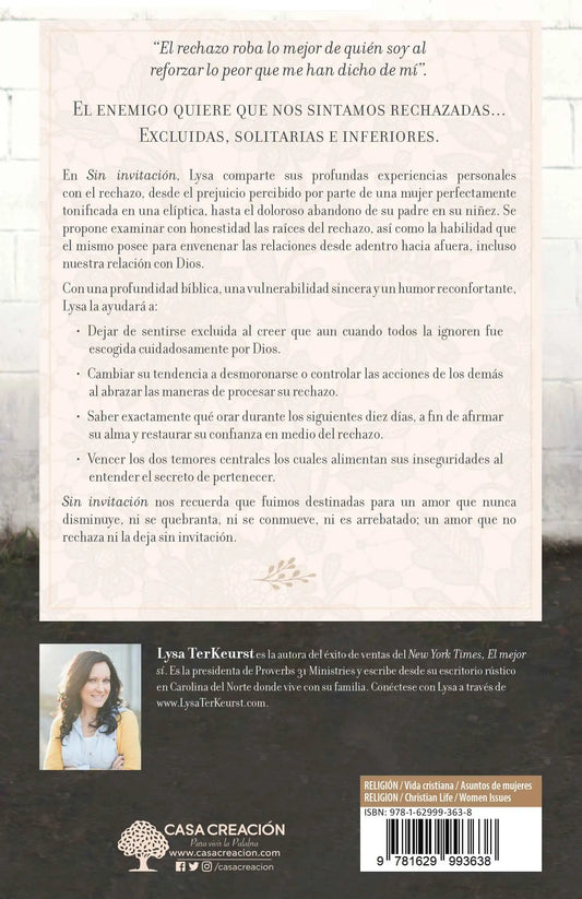 Sin invitación/ Lysa Terkeyrst
