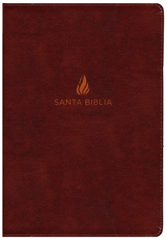 Biblia Nueva Versión Internacional, Letra súper gigante/ piel fabricada marrón