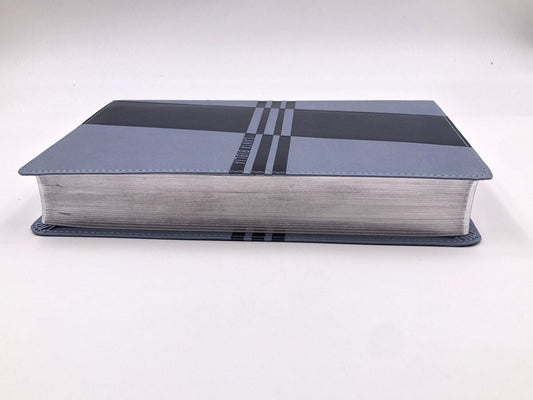 Biblia. Nueva biblia de las Américas, de Estudio para jóvenes/ azul imitación piel