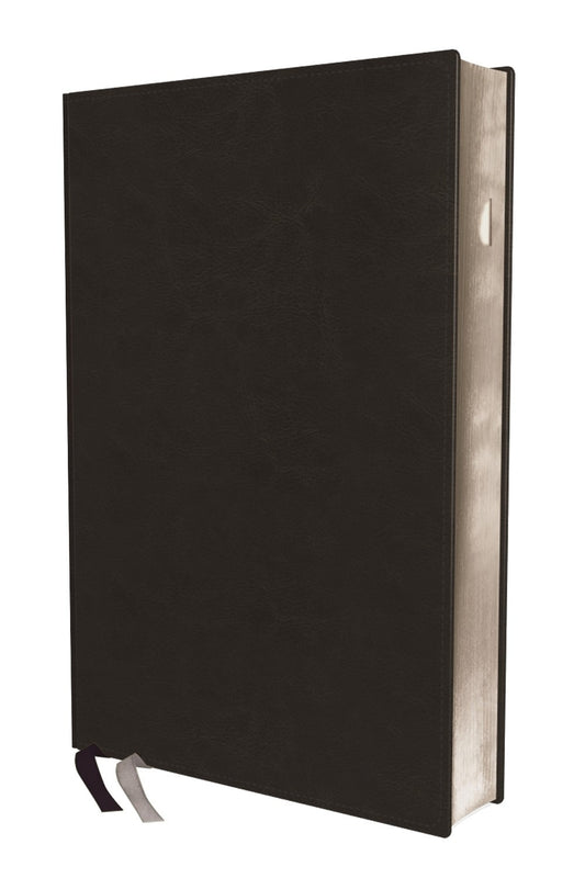 Biblia. Nueva Biblia de las Américas  del ministro/ negra imitación piel