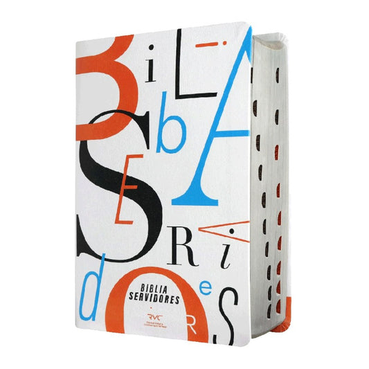 Biblia Reina Valera Contemporánea Servidores / Imitación piel colores con índice