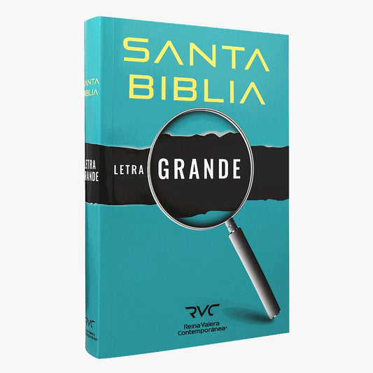 Biblia reina Valera Contemporánea, mediana rustica / letra grande