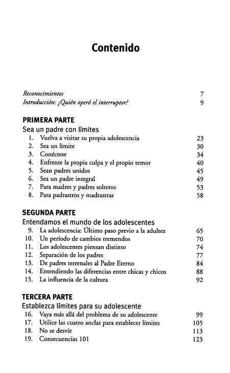 Límites Con Los Adolescentes / John Townsend