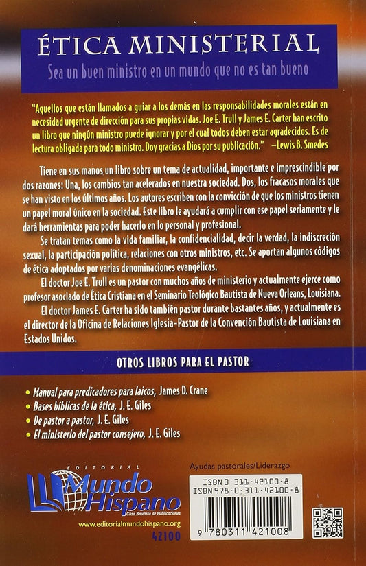 Ética ministerial / Joe E. Trull