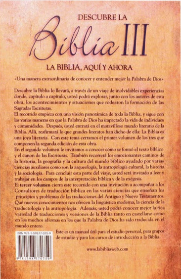 Descubre la Biblia III