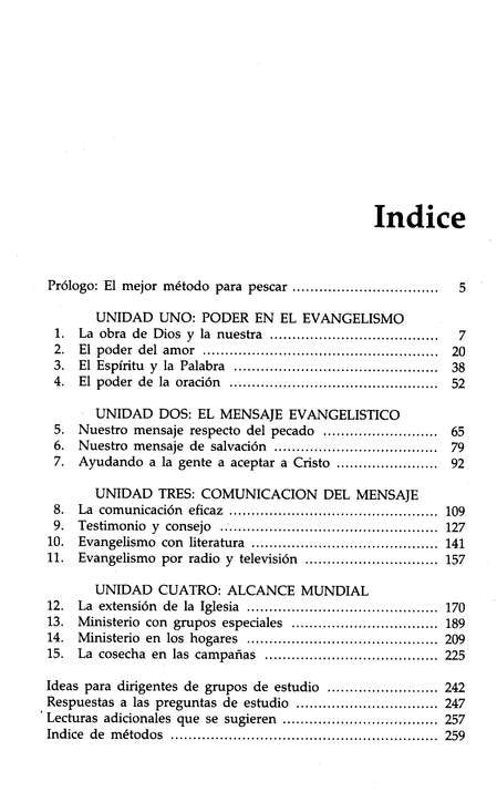 Evangelismo dinámico / Luisa Walker