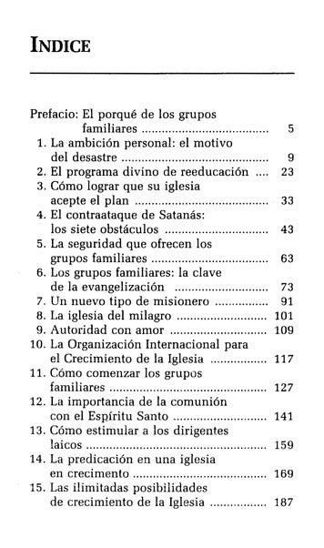 Los grupos familiares y el crecimiento de la Iglesia / David Yonggi Cho