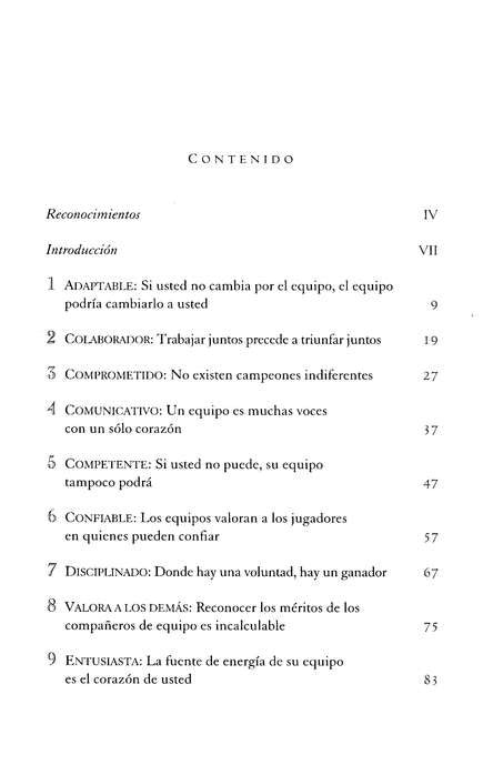 Las 17 cualidades esenciales de un jugador de equipo / John C. Maxwell