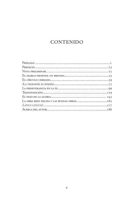 El diablo propone un brindis / C. S. Lewis