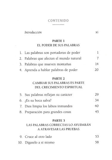 Palabras de Poder / Joyce Meyer