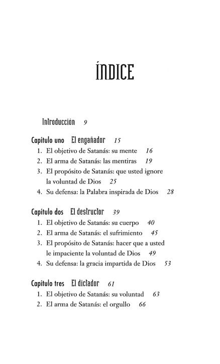 La estrategia de Satanás / Warren W. Wiersbe