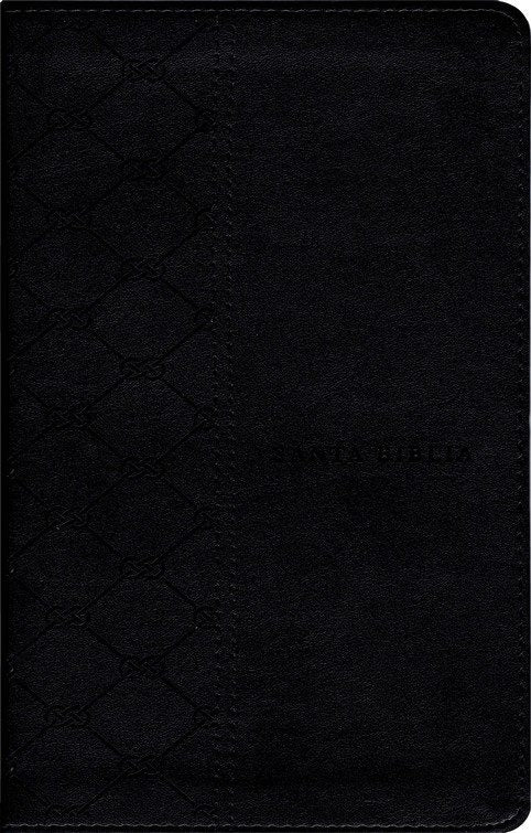 Santa Biblia NTV Letra grande con indice,imitación piel con filament  / Negro