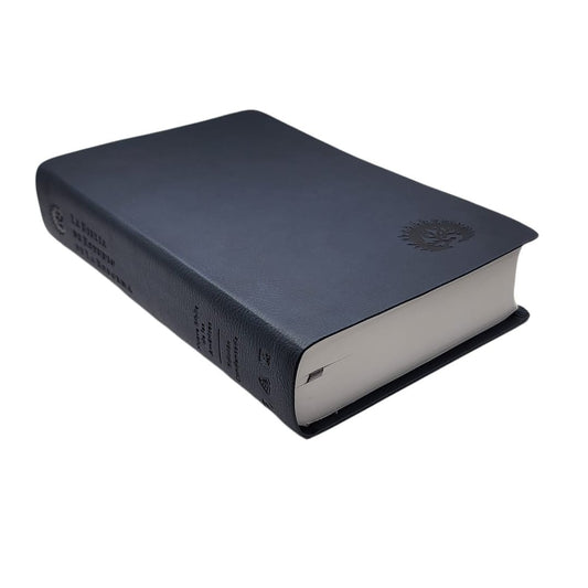 Biblia de estudio de la reforma NBLA, Edición condensada / azul marino