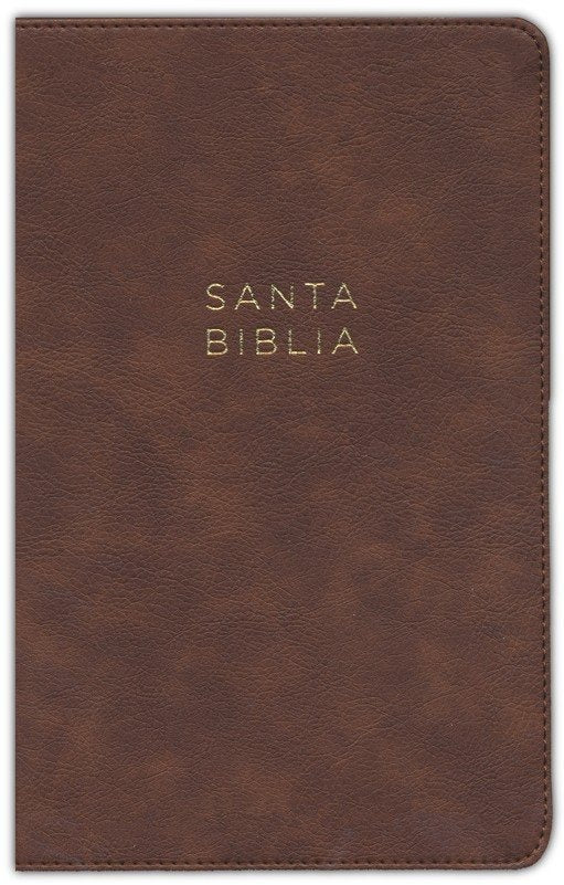 Santa Biblia NBLA Ultrafina letra grande tamaño manual / cafe