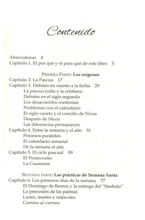 Semana santa orígenes y significado / Justo L. González