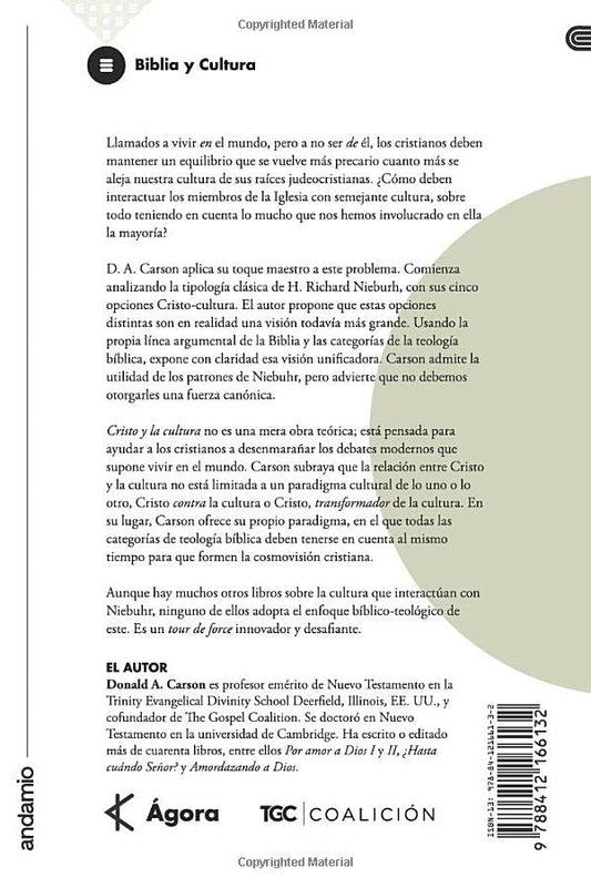 Cristo y la cultura / Donald A. Carson