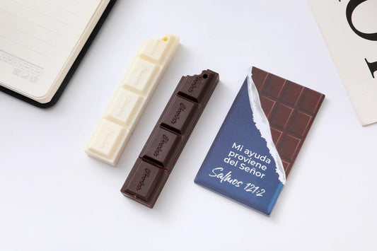 Pack creativo 2 bolígrafos + sticky notes / Chocolate