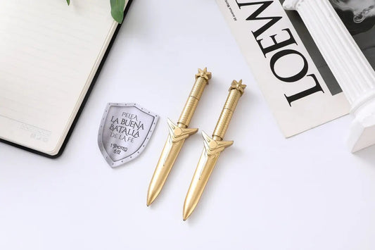 Pack creativo 2 bolígrafos + sticky notes / Valiente