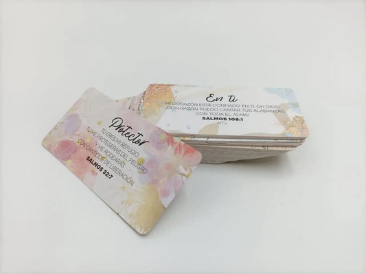 Caja metálica con 50 promesas / Confianza