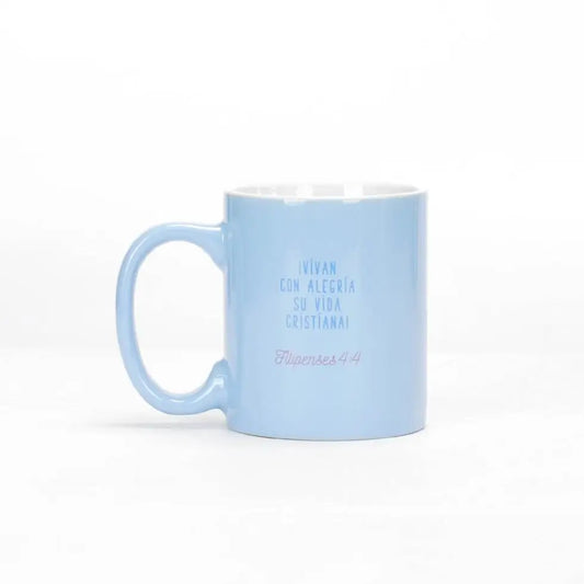 Taza colección comparte 12 oz / Vive con alegría