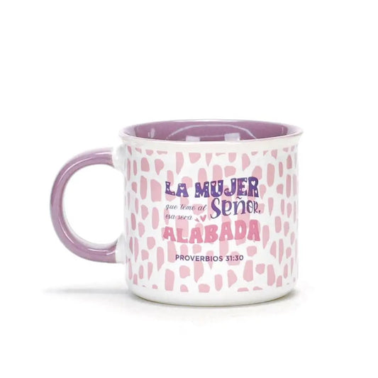 Taza coleccion mujer virtuosa 18 oz / La mujer teme al señor