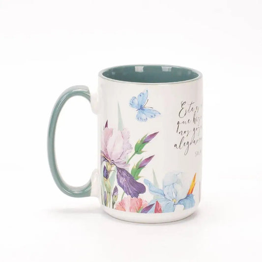 Taza coleccion primavera 16 oz / Este es el dia que hizo