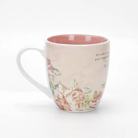Taza coleccion vintage 15 oz / En todo el tiempo ama la amiga