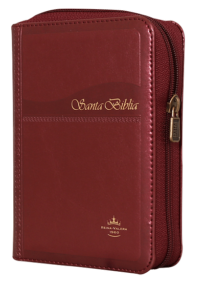 Biblia Bolsillo Color Vino / Cierre e Indice / RV1960