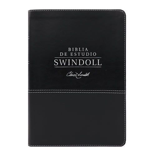 Biblia de estudio Swindoll NTV – Negro