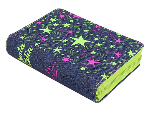 Biblia Azul con Estrellas Verdes / RV 1960