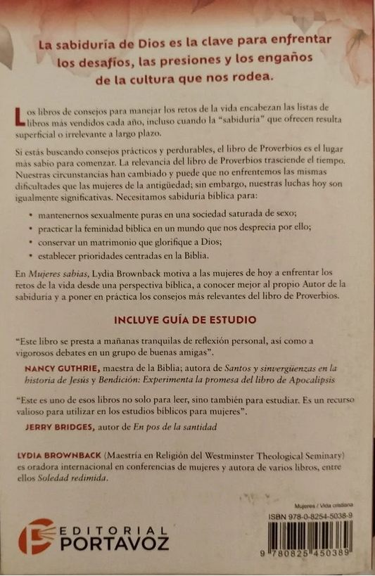 Mujeres sabias/ Lydia Brownback