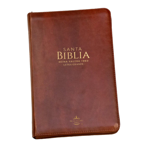 Biblia letra grande con cierre en índice RV1960