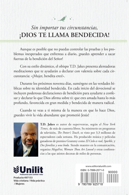 Mujer bendita eres/  T D Jakes