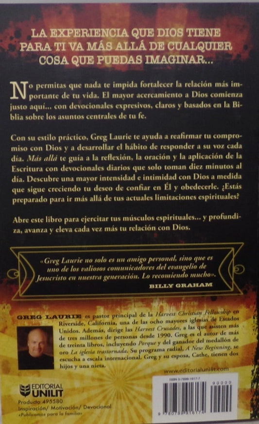 Mas Alla- Un Devocional/ Greg Laurie