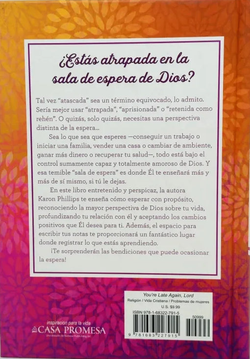 Señor, estas tarde otra vez/ Karon Phillips