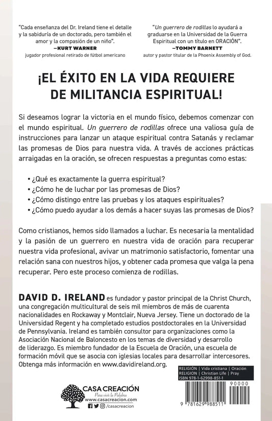Un Guerrero de rodillas/ Dr. David D. Ireland
